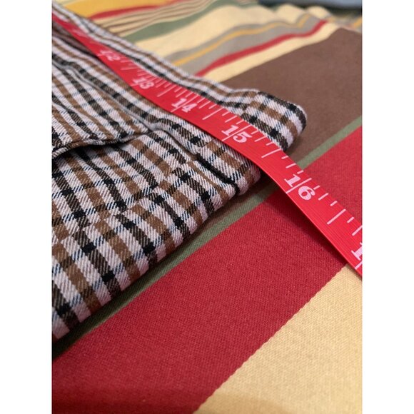 Anne Klein Houndstooth Tapered Skinny Pull On Dress Pants Womens M Preppy Retro - Picture 6 of 8